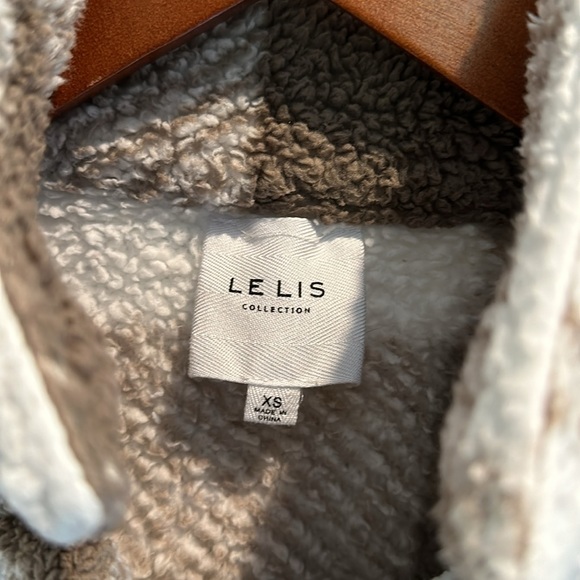 LE LIS fleece jacket button down - Picture 5 of 10